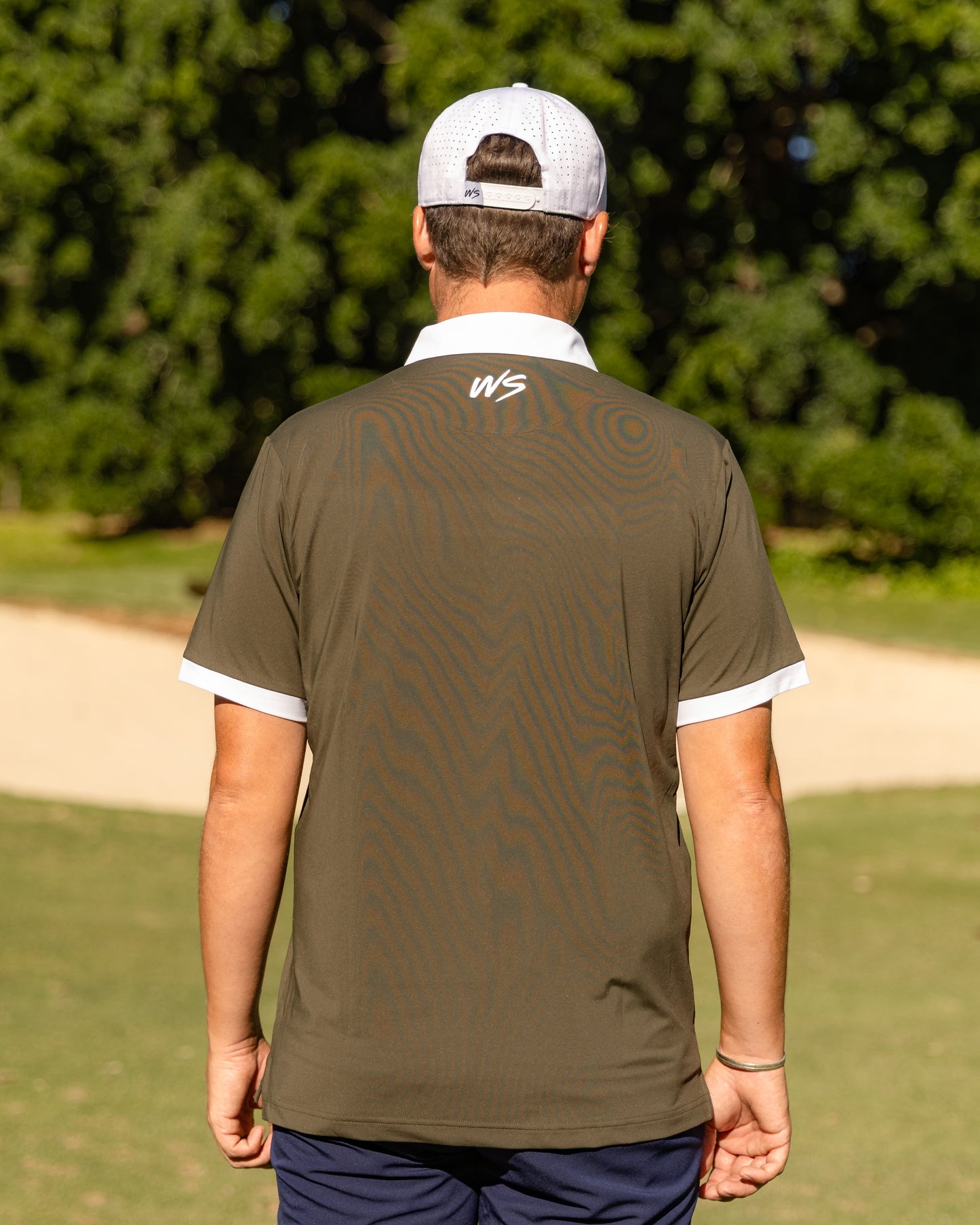 Wild Swing Signature Polo - Army Green