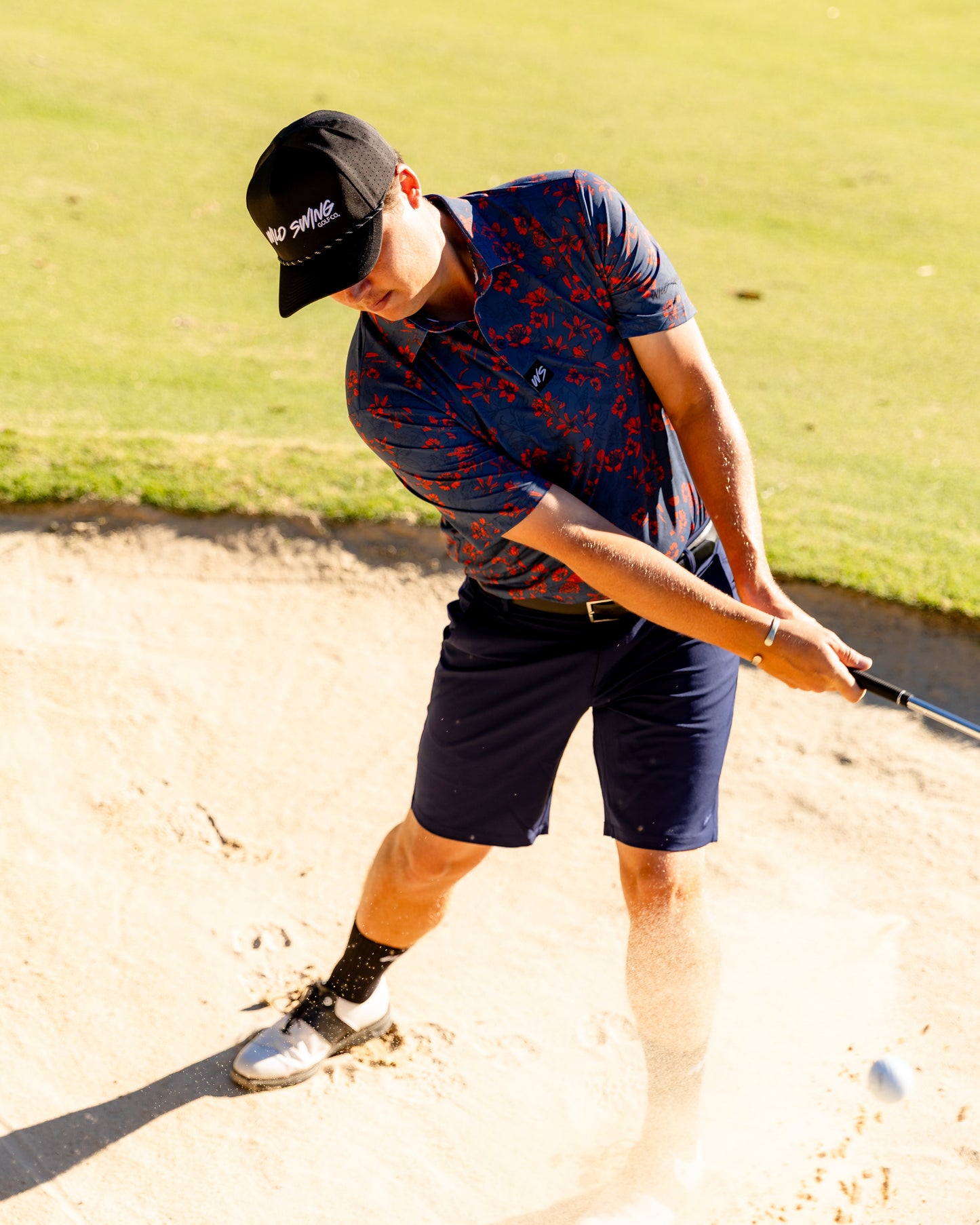 Wild Swing Crew Socks
