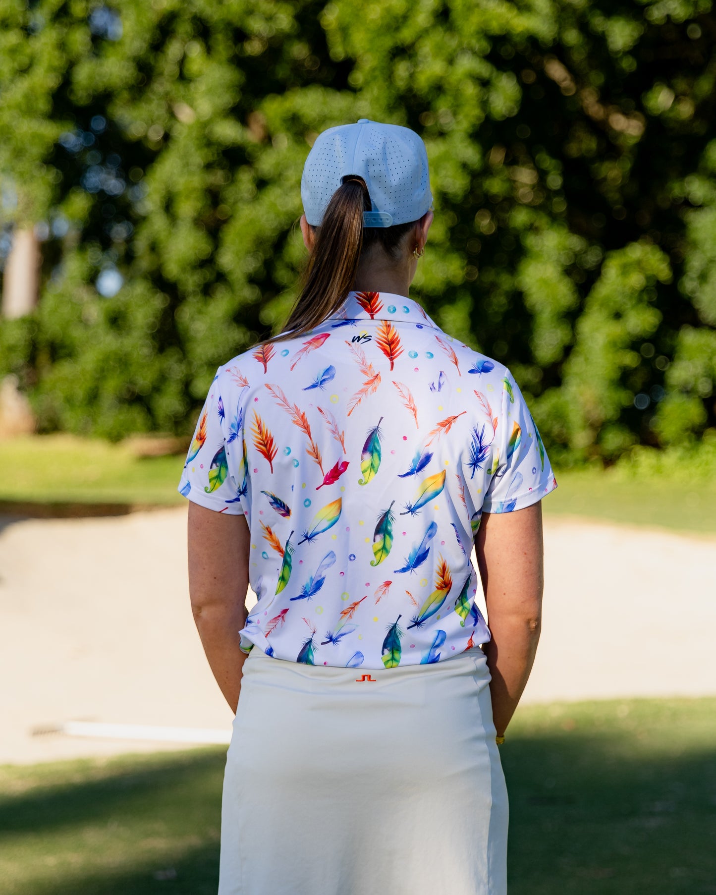 Ladies Rainbow Birdie Polo