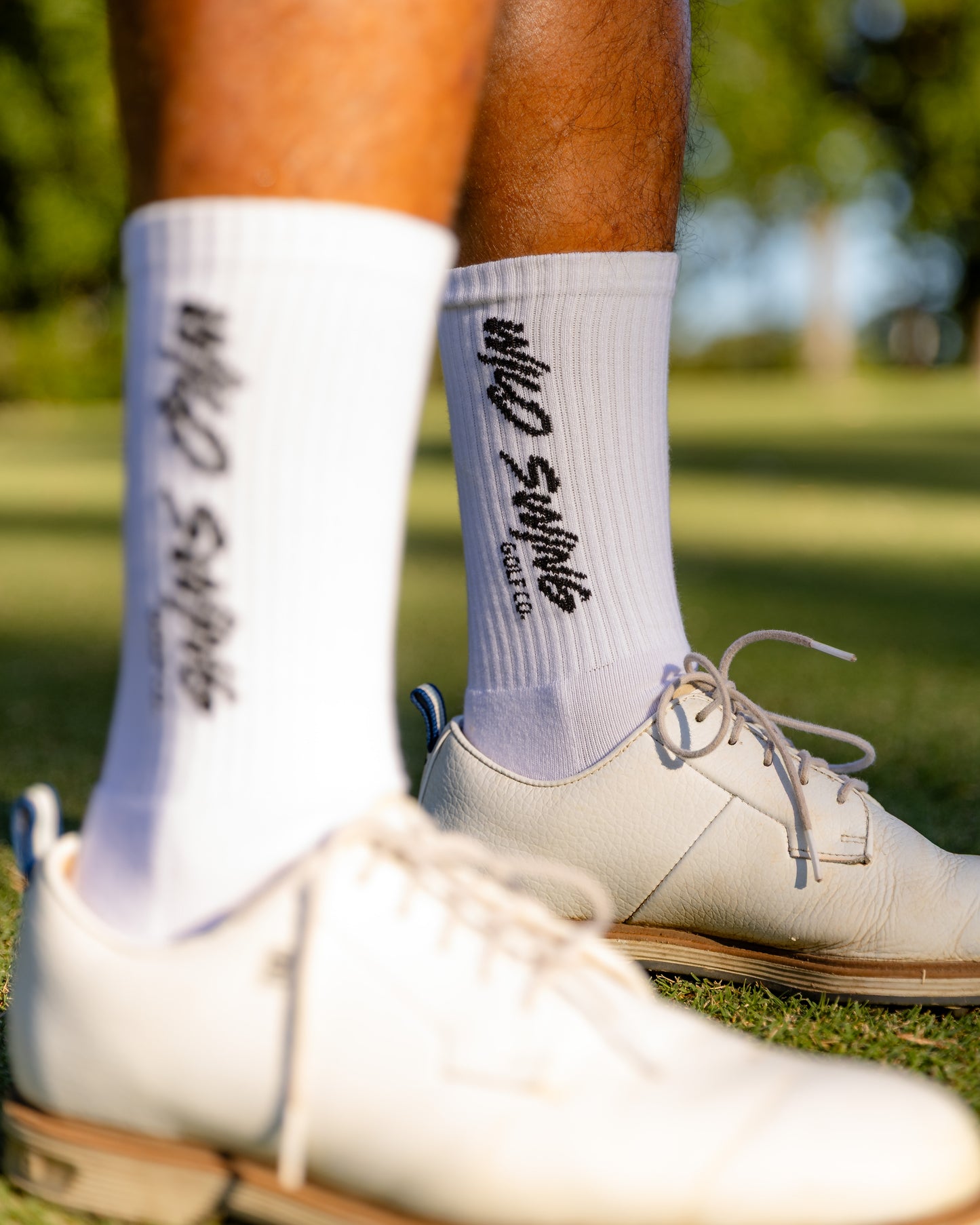 Wild Swing Crew Socks