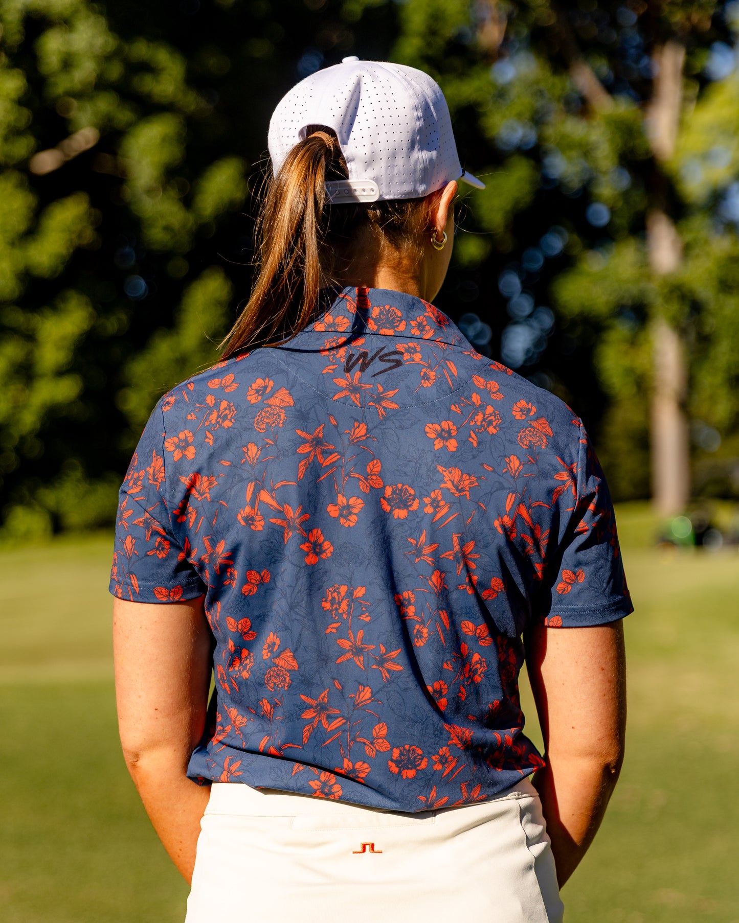 Ladies Wild Poppy Polo