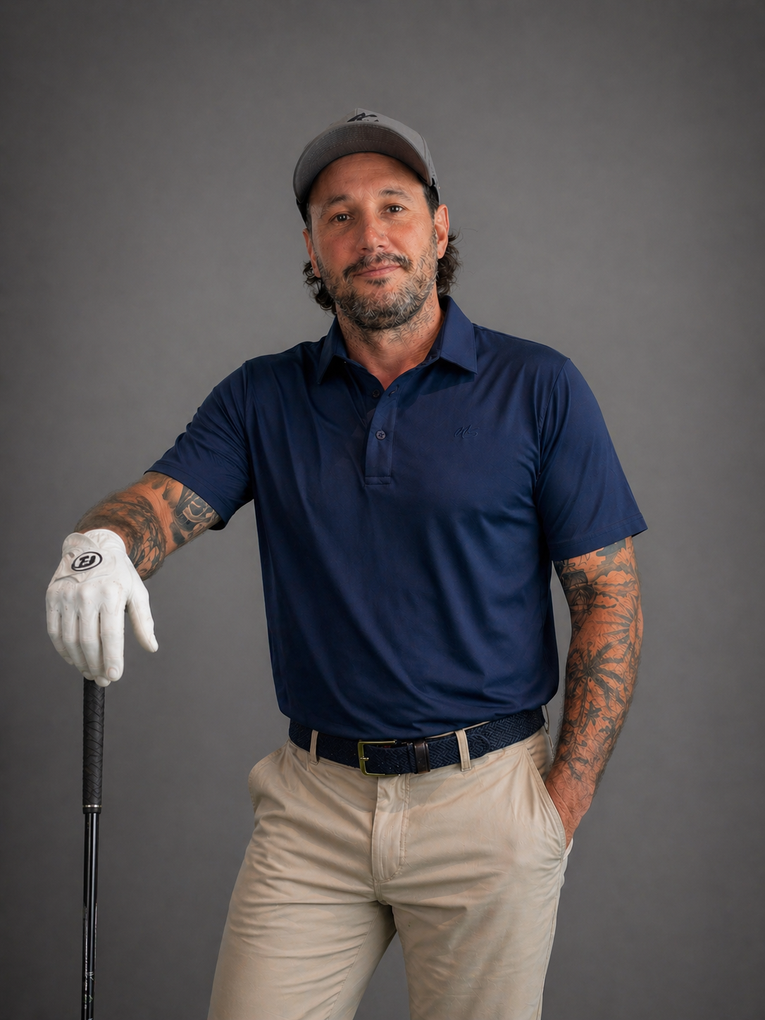 Elite Navy Polo