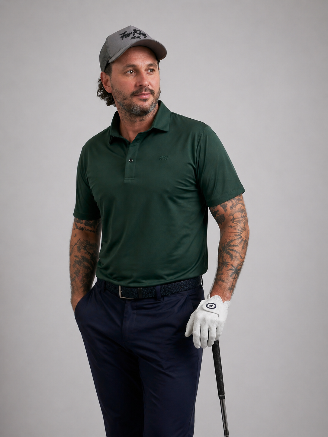 Elite Augusta Green Polo