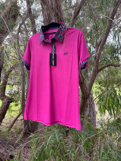 Paradise Pink Polo