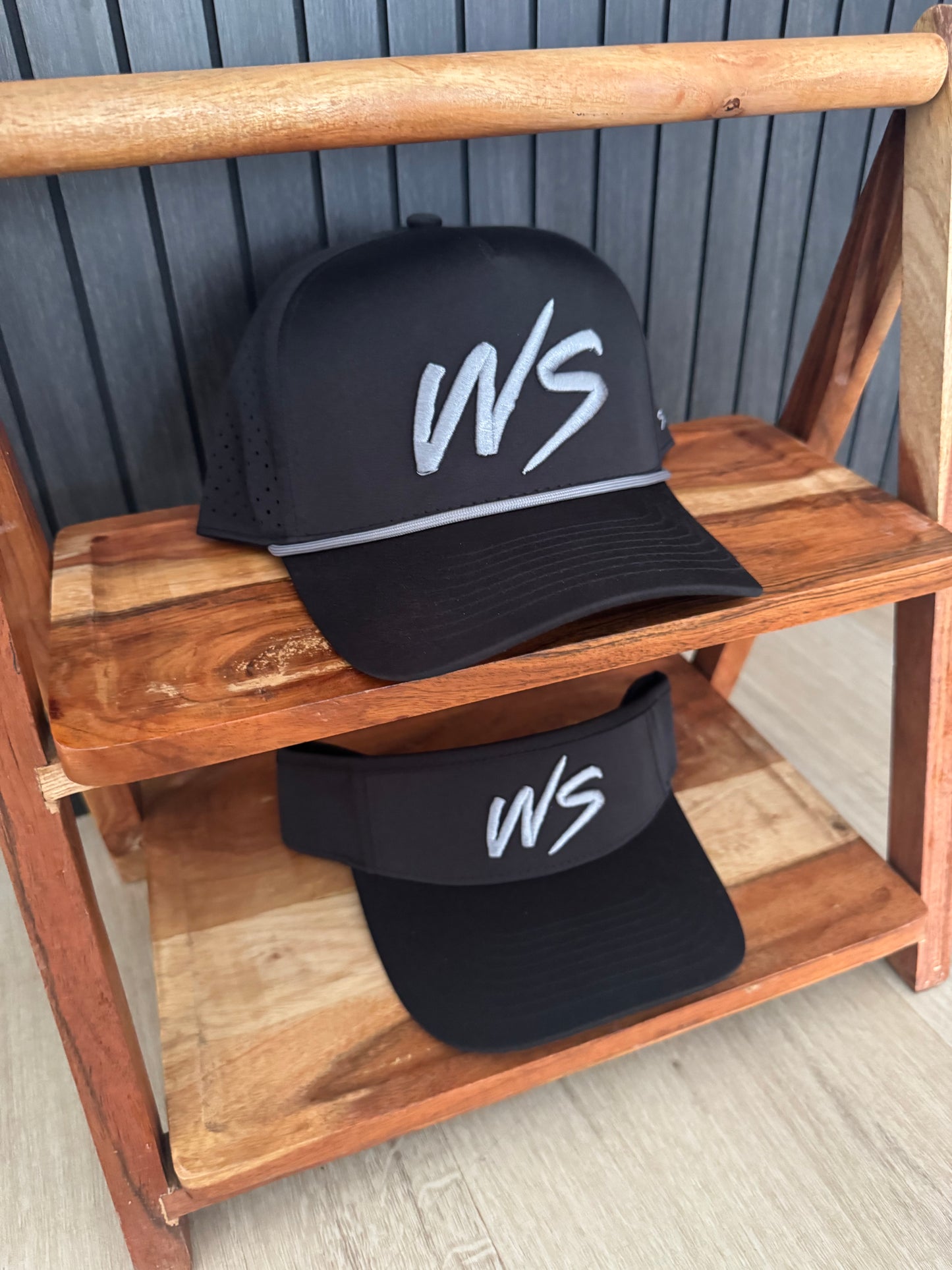 WS Black/Charcoal SnapBack