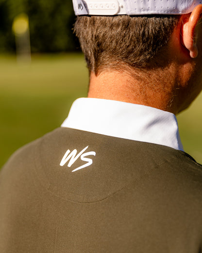 Wild Swing Signature Polo - Army Green