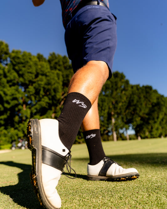 Wild Swing Crew Socks