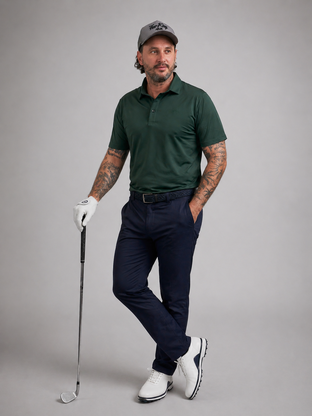 Elite Augusta Green Polo