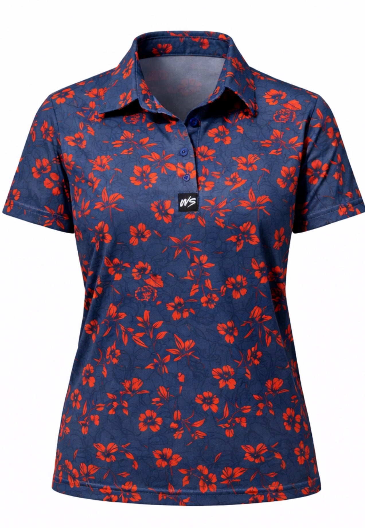 Ladies Wild Poppy Polo