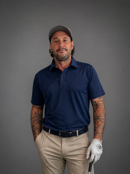 Elite Navy Polo